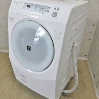 2011年式SHARPプラズマクラスター9キロドラム式洗濯機です...