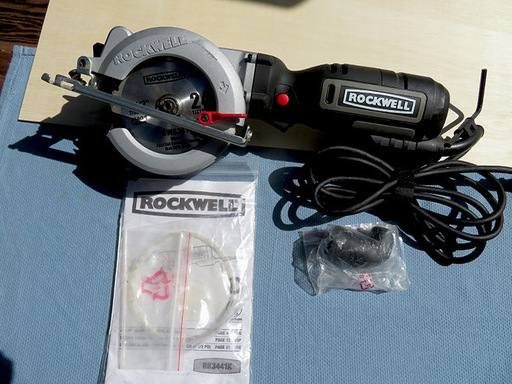丸ノコ評価 1位トップRockwell　小型丸ノコ新同品