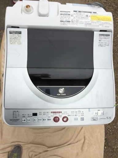 売約済⭐️【良品】⭐️SHARP ⭐️ 洗濯乾燥機 5.5㎏ ES-T55E5-S