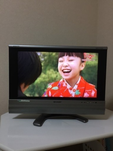 シャープ AQUOS 20インチテレビ