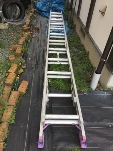 アルインコ　２連はしご　全長7.31ｍ　直接取引のみ限定でお願いします　ALINCO