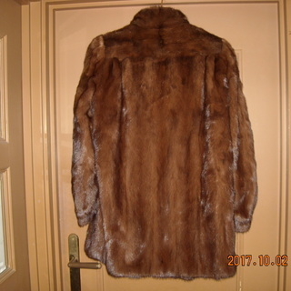 【値下げしました】デミバブミンクハーフコート 美品