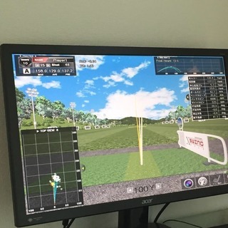 SkyTrak 自宅で本格ゴルフ　シミュレーションゴルフ　ゴルフケージ　スクリーン　プロジェクター  スイング解析ソフト・カメラ　コンプリートセット