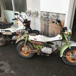 値下げ！スズキ バンバン レストアベース2台 書類なし 鍵なしです。