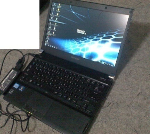 (10月6日18時半　取引成立)軽量、バッテリ駆動時間長い　TOSHIBA dynabook R731 Core i5 13.3インチモバイルノート