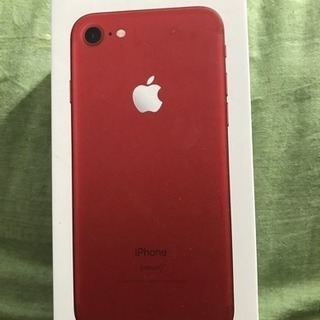 iPhone7赤の箱
