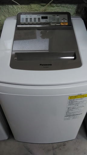 【期間限定30％OFF・全国送料無料・半年保証】洗濯乾燥機 2017年製 Panasonic NA-FD80H3 中古