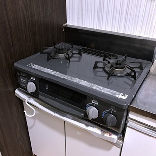 美品！都市ガス グリル未使用！ガスコンロ 右側が強火 | www.cnym.com.ar