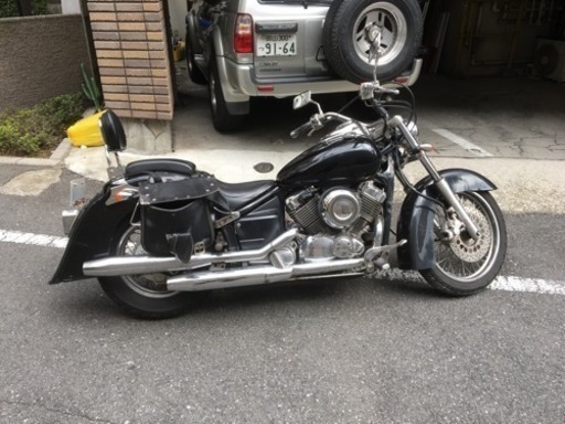 (レトロな雰囲気)ドラッグスター400  車検、自賠責有り
