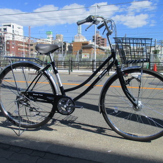 ♪ジモティー特価♪値下げしました！！ビッグサイズ！！28インチ軽快車　シマノ外装6段・LEDオートライト　展示品　新大阪　サイクルキッズ