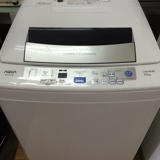 2014年製 アクア 7kg 全自動洗濯機せつなほたるカードケースジミー 
