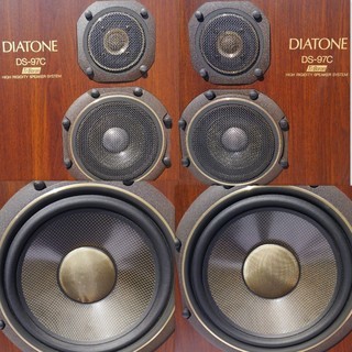 超美品　希少　DIATONE DS 97C スピーカー　ペア　マッドブラック仕上 超美品 希少 DIATONE DS 97C スピーカー ペア マッドブラック仕上
