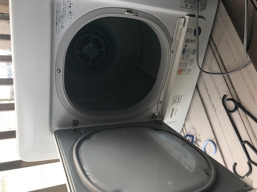 東芝 6.0kg 衣類乾燥機TOSHIBA ED-60C-W　一台