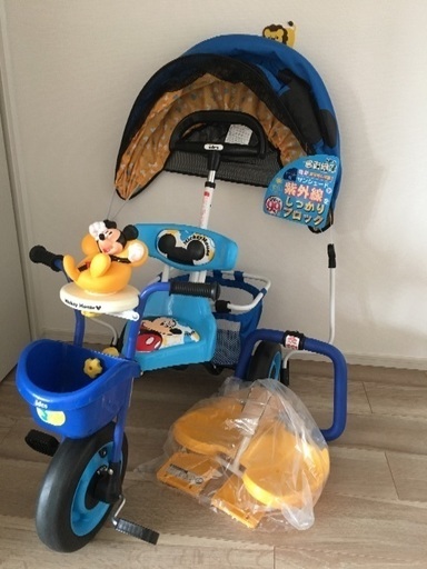 美品:ミッキー三輪車