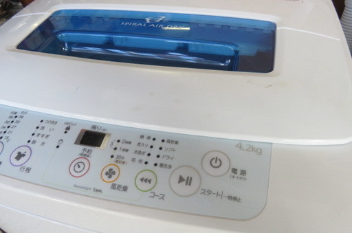 Haier 4.2kg 洗濯機　14年製 JW-K42H