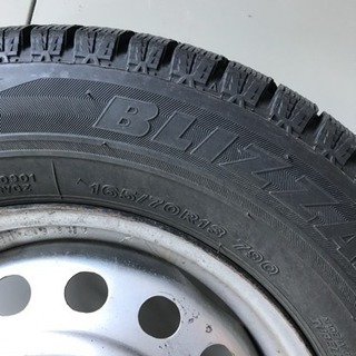 165/70R13 ブリヂストンREVOGZ