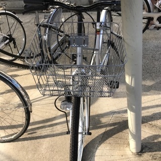 新品自転車2台 SILVER/BLACK
