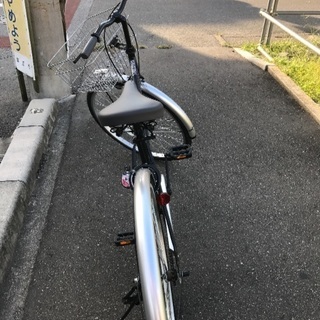 新品自転車2台 SILVER/BLACK