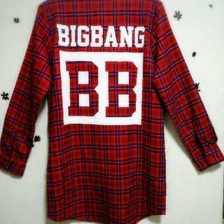 BIGBANG(・(ェ)・)公式◆新品ツアーシャツ【 L】