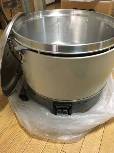 業務用ガス炊飯器→値下げ10/21