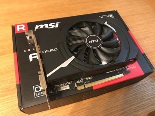 MSI Radeon RX560 AERO ITX 美品