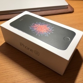 iPhone SE 64g sim free space grayの画像
