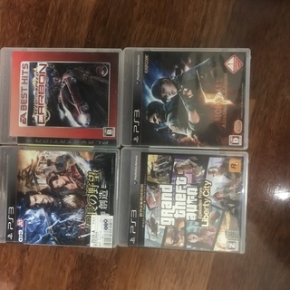 ps3のソフトまとめ売り　バイオハザード　グラセフなど 4本セット