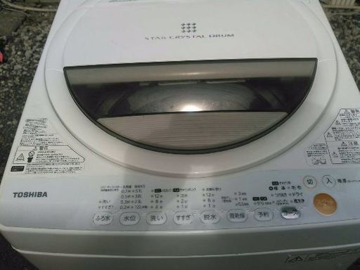 オススメです！  2013年式TOSHIBA6キロ風乾燥機能付き洗濯機です