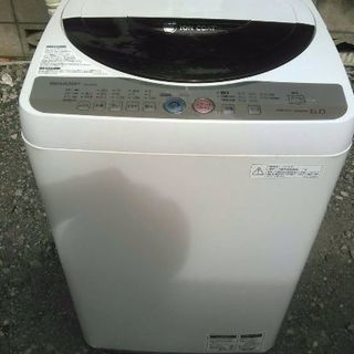 オススメです  2010年式SHARP送風乾燥機能付き洗濯機6キロです