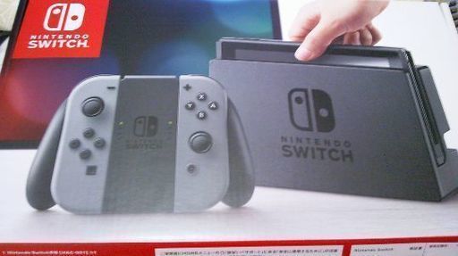 ※追記あり PS4と交換可能 ニンテンドースイッチ Nintendo Switch 本体 グレー 美品 動作確認済み