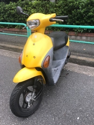 【美品車】原付 スズキ レッツ4  黄色 4st