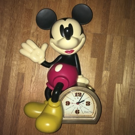 セイコークロック Disney (ディズニータイム) 目覚し時計 ミッキー