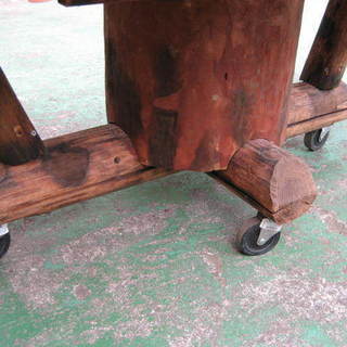 ダイニング　バーベキューテーブル　1510　キャスター付き　ハンドメイド
