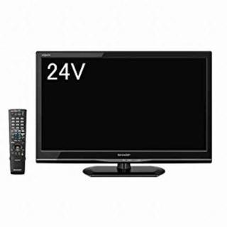 【全国一律送料無料】シャープ 24V型 ハイビジョン 液晶 テレビ ブラック AQUOS LC-24K9B