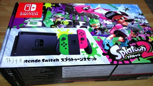 新品・未使用】スプラトゥーン2セット（Nintendo Switch ニンテンドー ...