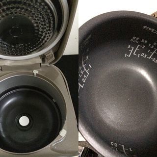 パナソニック IH 炊飯器 SR-HVE1050 2016年製 炊飯ジャー 5.5合 【公式 