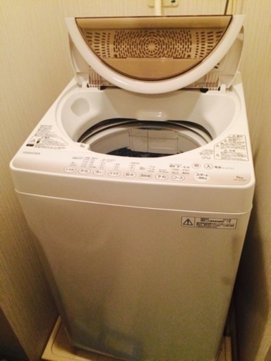 東芝 全自動洗濯機 2014年製 AW-6G2