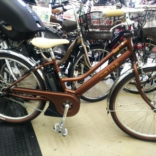 秋SALE YAMAHA 電動アシスト自転車 PAS Mina 2017モデル ブラウン