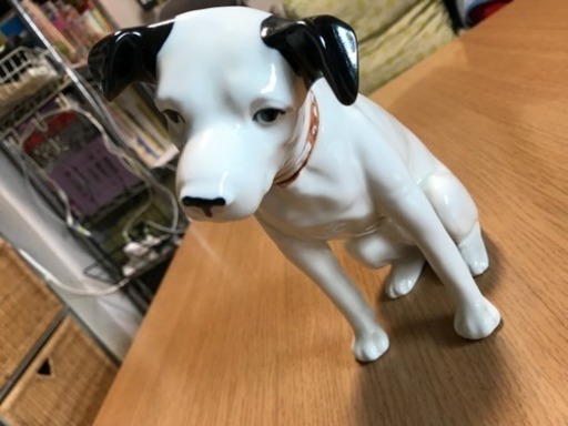 《ビクター犬》陶器の置物