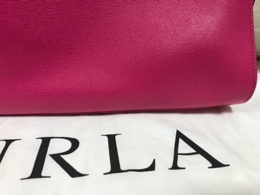 正規品 銀座店限定ヴィンテージ FURLA 購入証明書付 フルラ リンダ ラージ キャリーオール ショルダー トート 820632