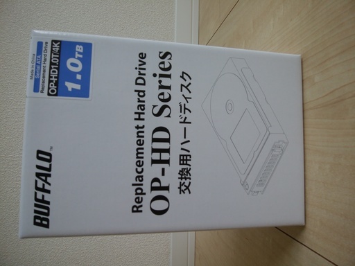 SALEHOT】 交換用HDD バッファロー OP-HD1.0T/4K [テラステーション