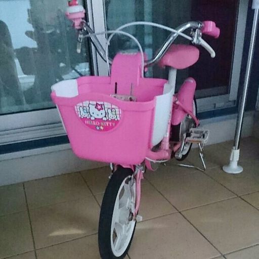 商談中  子供用自転車 キティ