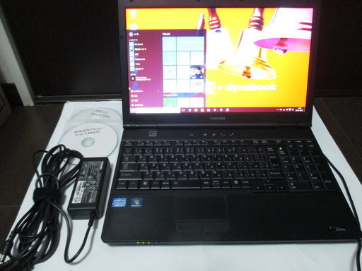 【売切り】美品　東芝製 dynabook Satellite B551/C Intel  Core i5-2410M  Win10リカバリー済中古動作品
