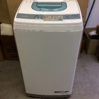 HITACHI 5kg 洗濯機 ステンレス層 - 生活家電