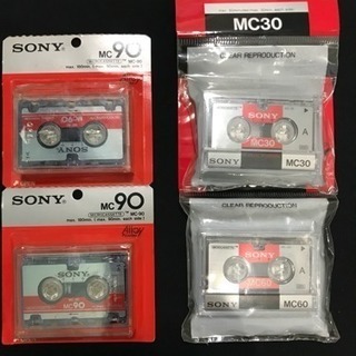 SONYマイクロカセット MC90 60 30A