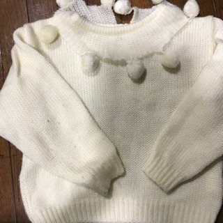白いセーター