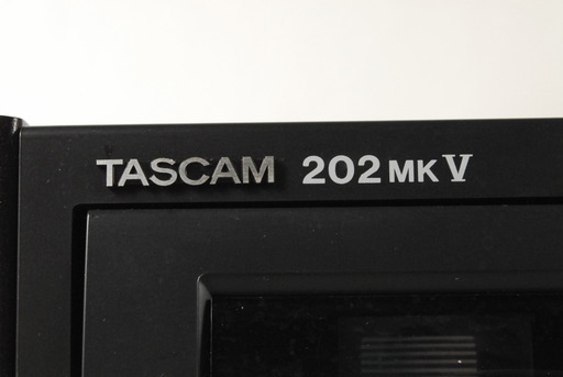 TASCAM 202MK V ダブルカセットデッキ 動作OK 3834