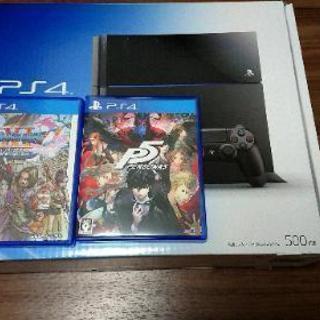 PS4 本体 500GB＋人気ソフト2タイトル！