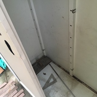 物置。キャンセルでました。