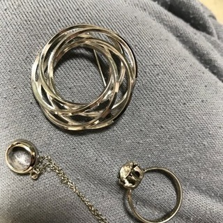 ブローチ&指輪&ネックレス